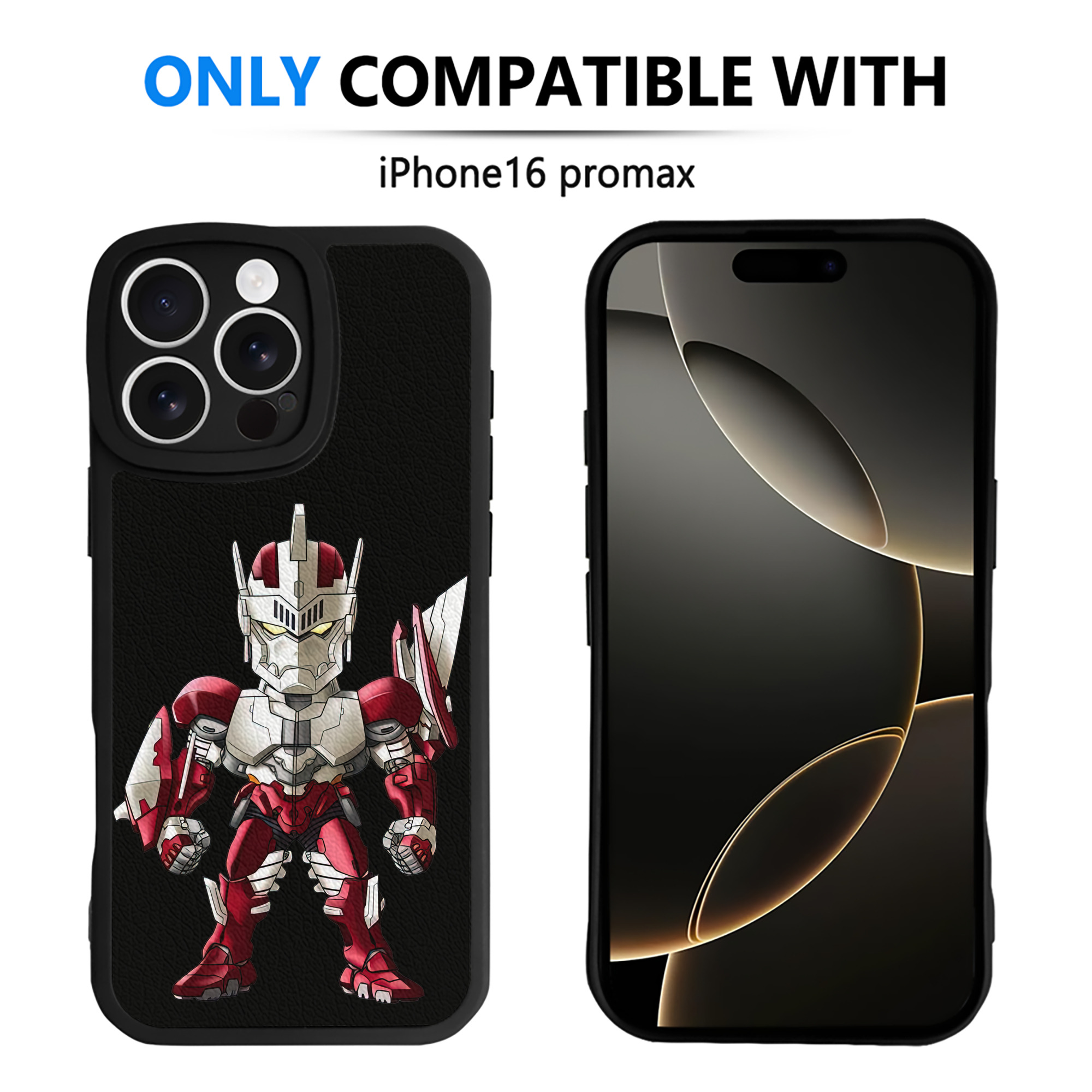 （画像用） ウルトラマン Ultraman 【iPhone 16シリーズ対応】シリコンスマホケース（レザー調） 材質：シリコン